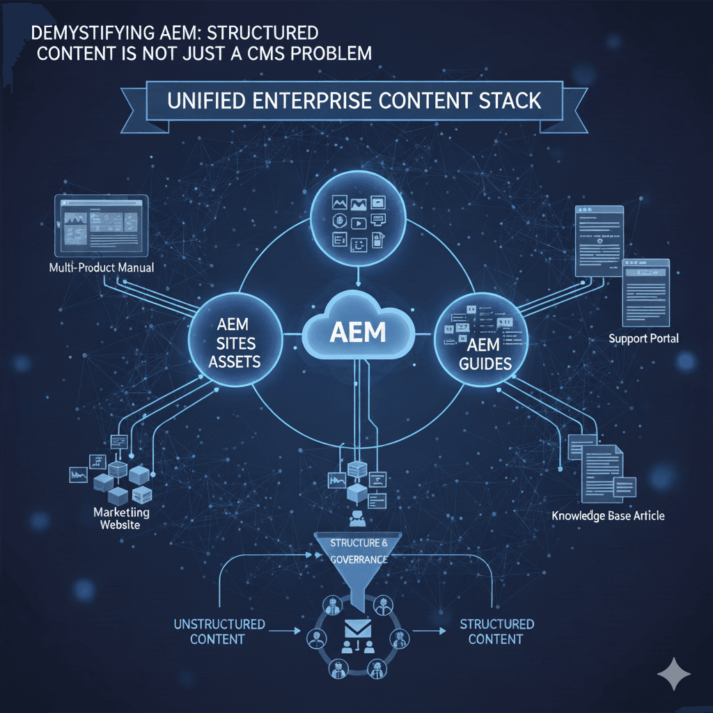 Demystifying AEM: Why Enterprises Need Structured Content, Not Just a CMS